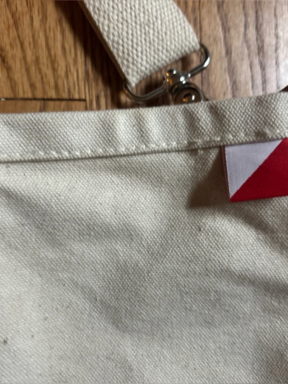 ShoreBags Large Canvas Tote Bag Detachable Strap Beach Summer